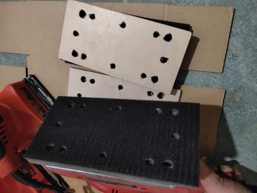 【货号02350】原价1.5元9035砂光机海绵底板自粘底板0.4元一片。 商品图0