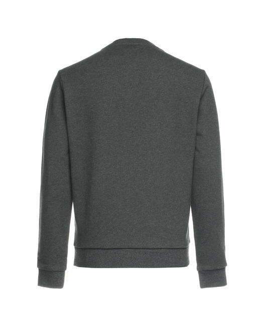 Marco Azzali 深灰色胶印长袖T恤卫衣 T3981400 商品图1