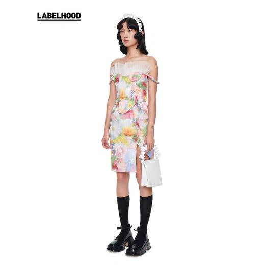 SHUSHU TONG2020春夏新款 印花半身裙短裙 ss20sk03pl200print001 商品图1