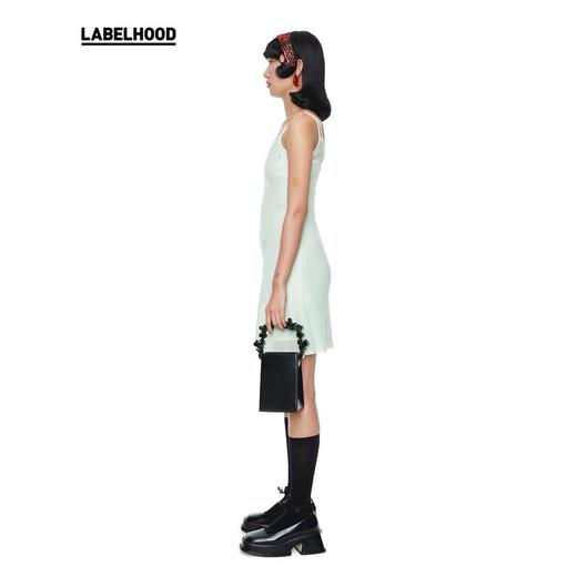 SHUSHU TONG2020春夏新款针织吊带连衣裙 ss20dr12tm001gn100 商品图2