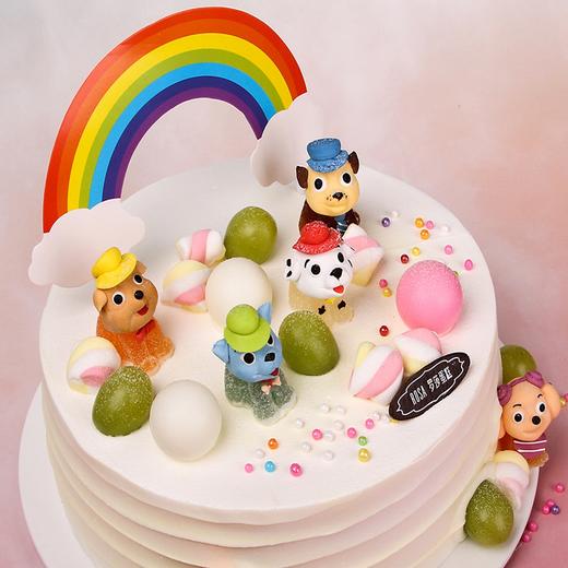 【罗莎彩虹乐园】8寸生日蛋糕 商品图0