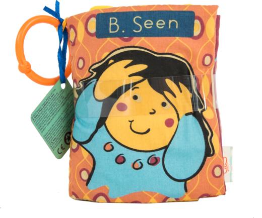 B.TOYS Peek-a-Books, B. Seen躲猫猫布书（适合年龄6+） 商品图0