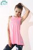 《七夕特惠 不退不换》HWT圆领瑜伽清凉小外搭后开叉背心  跑步 户外 休闲 夏季瑜伽服罩衫 商品缩略图5
