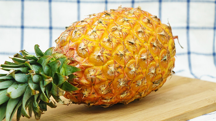 [屁侠推荐]极柚 台湾小甜心 金钻凤梨2个装 共4.5-5斤