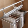 多功能裤架折叠魔术裤夹 | 衣柜伸缩多层衣架挂裤子收纳神器， 商品缩略图0