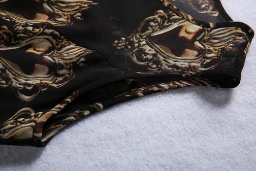 1S7815-黑色连衣裙--叶落--《梵高的花园》 商品图5