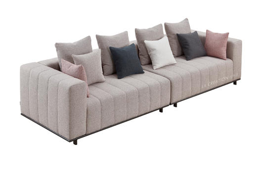 Freeman 四人沙发 | 更多座位组合，皮布面料可选，详询客服 商品图1