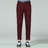 Marco Azzali 暗红色休闲裤 P3309900 商品缩略图0