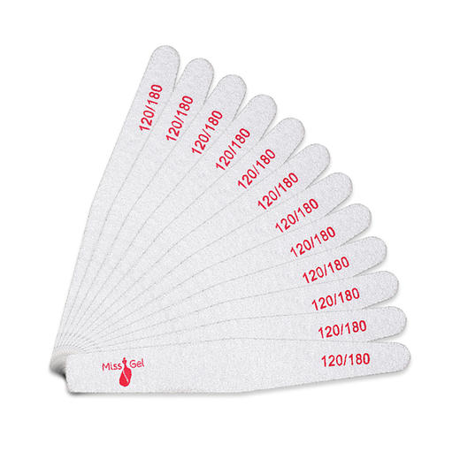 魅思 菱形挫条10条装（进口砂，可水洗，不掉砂超级好用） 商品图0