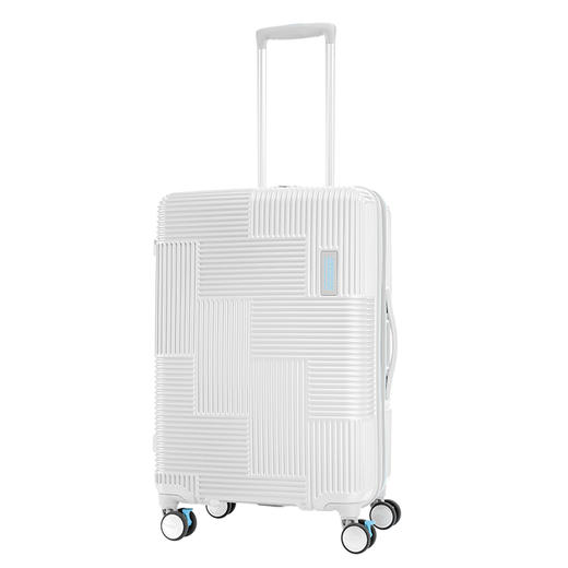 【美旅】时尚撞色设计 条纹外观 刹车轮 防溜走 USB接口 挂钩置物 内里多隔层 拉杆箱GL7 商品图0