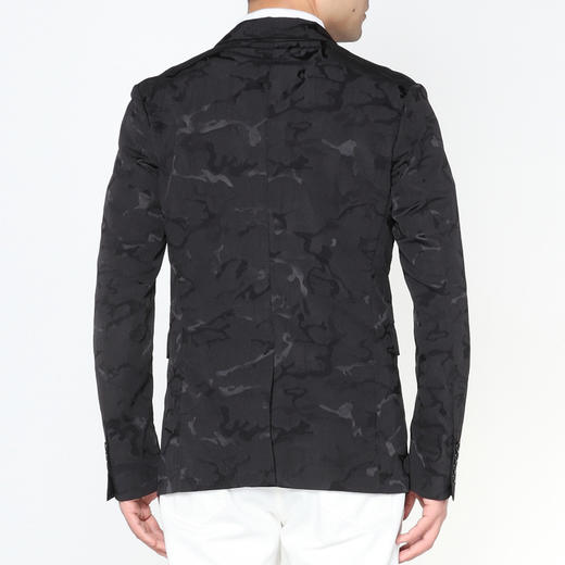 Marco Azzali 黑色迷彩提花单西H5004200 商品图2