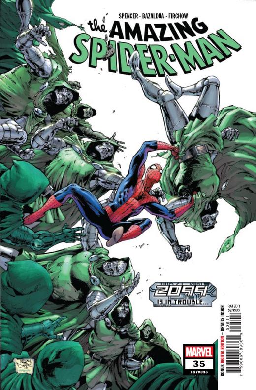 神奇蜘蛛侠 主刊  Amazing Spider-Man V5 001-038（2018）普封 商品图3