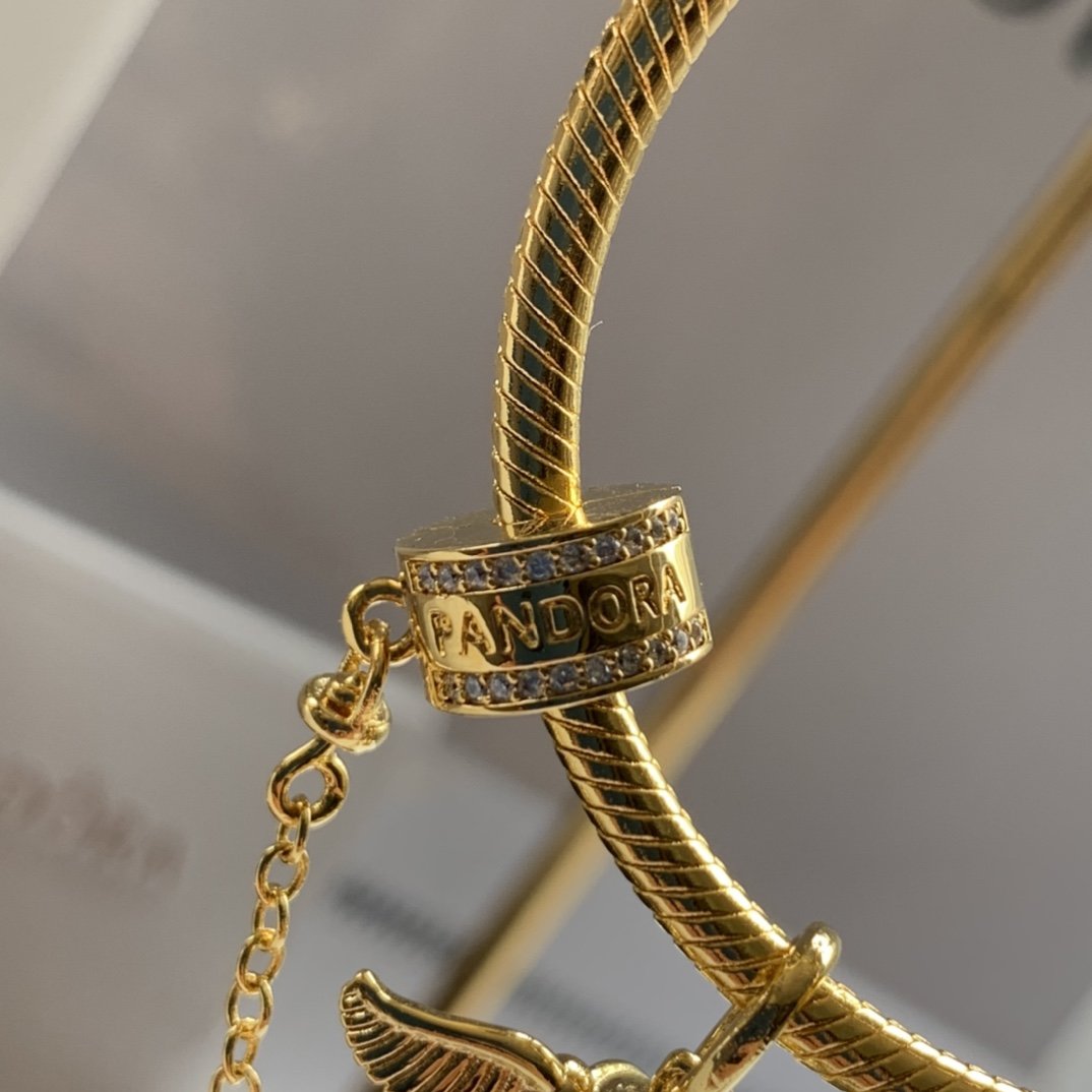 潘多拉哈利波特金色飞贼手链