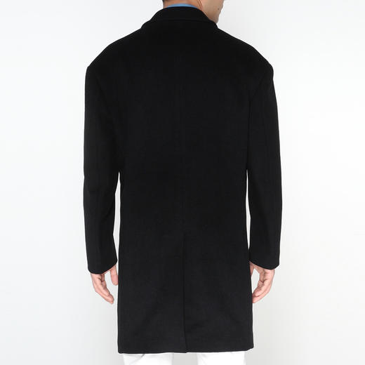 Marco Azzali 玛珂爱萨尼黑色中长款风衣Y3902200 商品图2