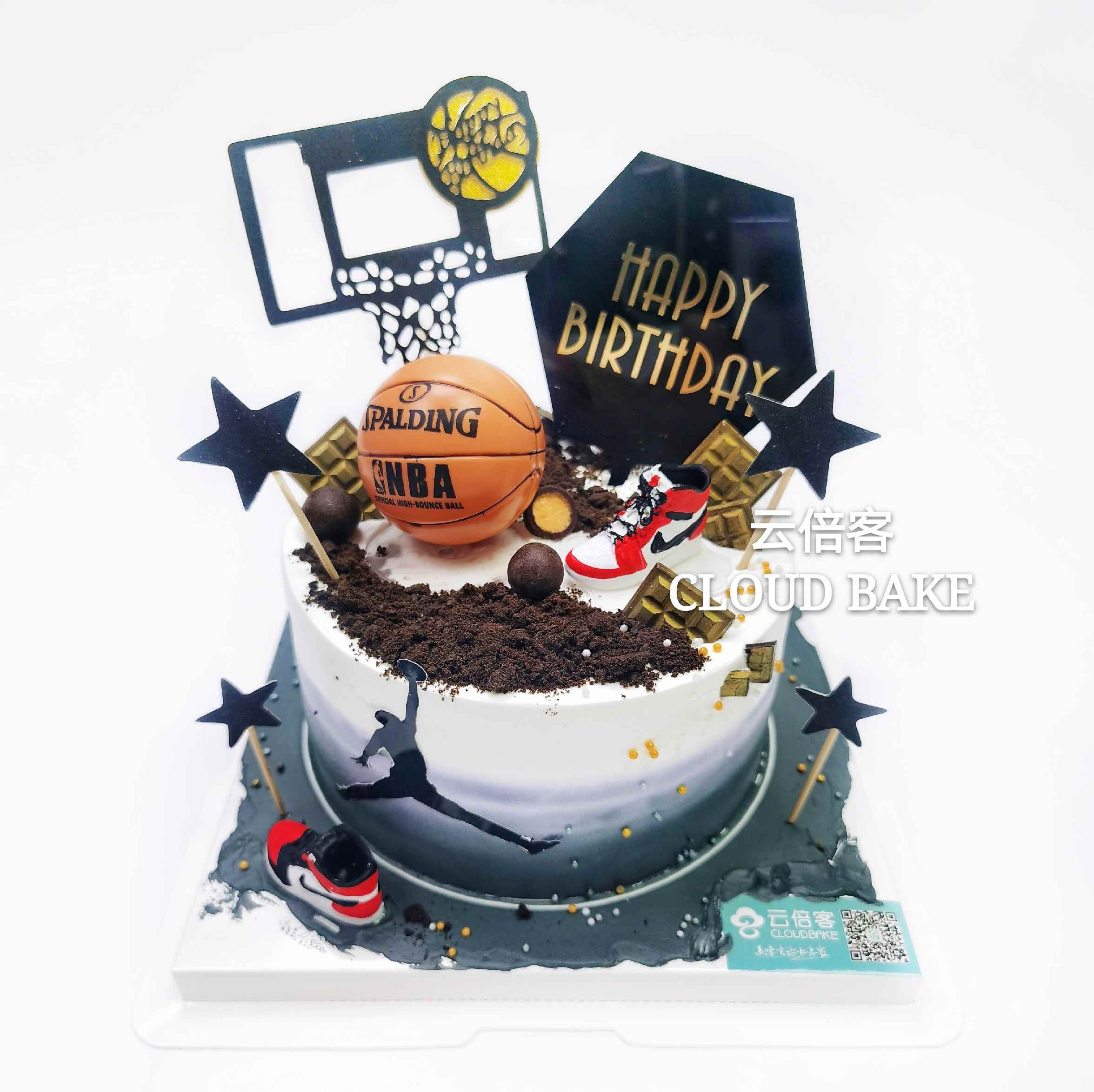 【篮球主题蛋糕】