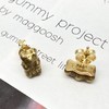 北京仓｜Maggoosh-Gummy-闪闪金小熊 耳钉［希腊设计师］ 商品缩略图2