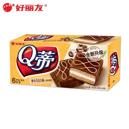 好丽友Q蒂摩卡巧克力蛋糕168g 商品图0