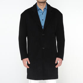 Marco Azzali 玛珂爱萨尼黑色中长款风衣Y3902200