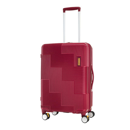 【美旅】时尚撞色设计 条纹外观 刹车轮 防溜走 USB接口 挂钩置物 内里多隔层 拉杆箱GL7 商品图2