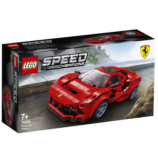 乐高LEGO Ferrari F8 Tributo赛车76895 商品图0