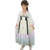 SYCB-19806爆款新品春秋女童汉服齐胸襦裙古装刺绣仙女裙XCX 商品缩略图4