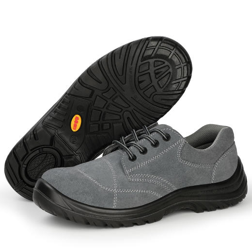 劳保鞋男电工绝缘6KV塑包头防砸防刺穿实心大底耐磨舒适安全绝缘鞋 【防砸防刺穿】 商品图2