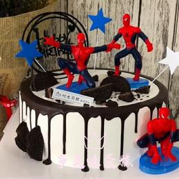 蜘蛛侠创意蛋糕