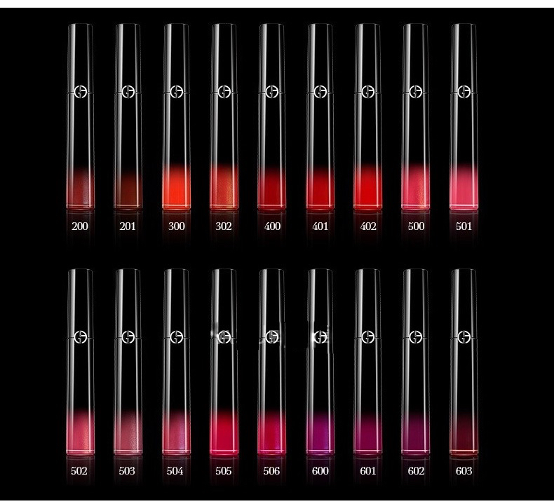 giorgioarmani阿玛尼漆光迷情唇釉501斩男桃花色漆光