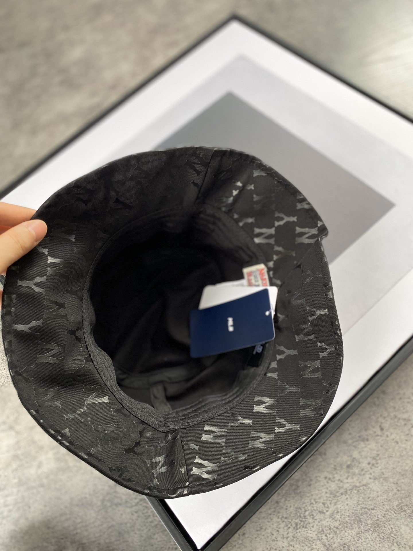 【漂亮的帽帽来了】mlb老花系列满印渔夫帽