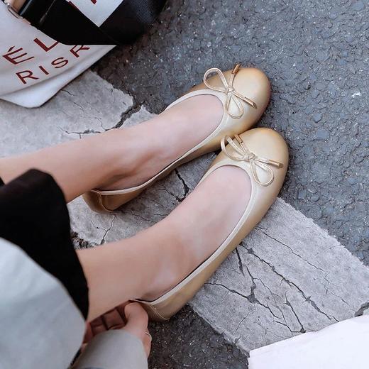 【轻巧舒适&解放双脚】四季百搭蛋卷鞋 圆头软底浅口单鞋 商品图2