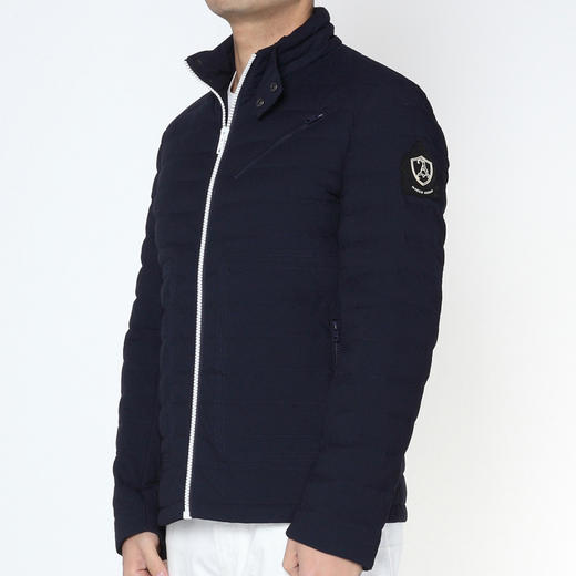 Marco Azzali 藏蓝弹力化纤棉服M3913100 商品图1