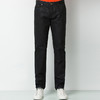Marco Azzali 黑色激光喷印牛仔裤 P3709200 商品缩略图0