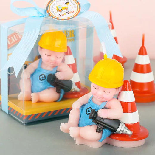 【卡通蜡烛】工程宝宝 商品图0