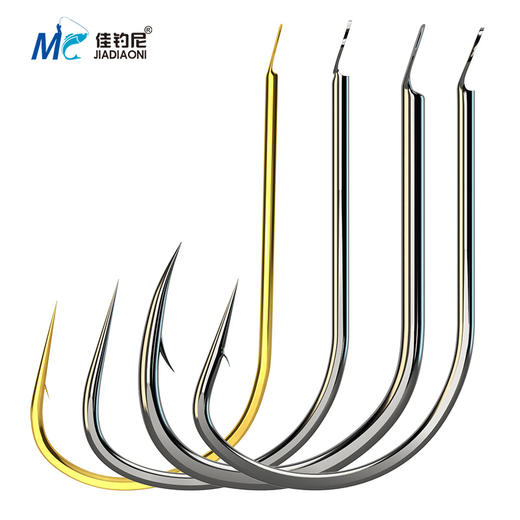 佳钓尼鱼钩散装伊势尼新关东金袖钓鱼钩进口有无倒刺鲫新型鱼钩 商品图1