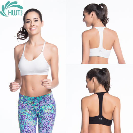 哈瓦塔桃心丁字经典BRA夏季瑜伽服（含胸垫） 商品图0