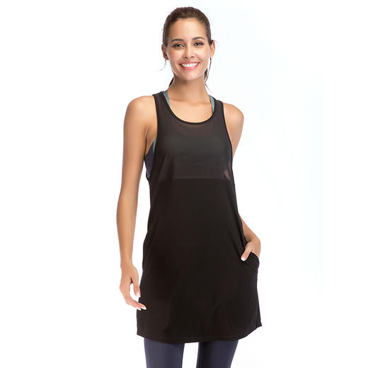 《惊爆618 不退不换》秋装瑜伽背心短裙夏季瑜伽服 商品图5