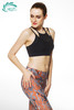 《惊爆618 不退换》HWT中强度黑色纱网运动瑜伽BRA夏季瑜伽服儿童瑜伽服 商品缩略图4