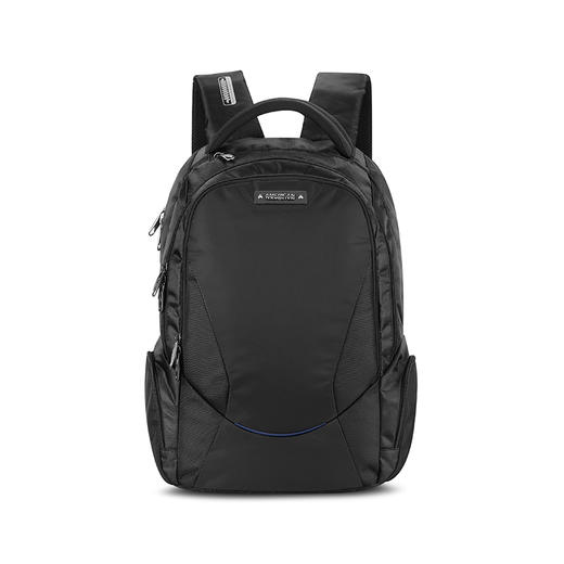 【美旅】轻便耐磨 男士通勤商务 多隔层大容量 舒适背负 减震肩带  独立加厚电脑保护层 通风背板  双肩包BX9升级 商品图2