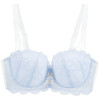 奶糖派大罩杯小贝壳蓝半杯内衣圆润饱满上托舒适春夏新品大胸内衣 商品缩略图4