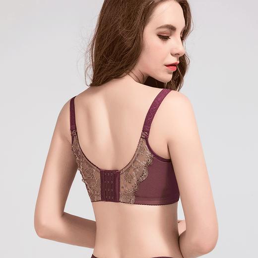 【秒杀品不退不换】皇家丽美记忆钛圈文胸小胸聚拢华丽刺绣宽侧收内衣WJ1835-3 商品图1