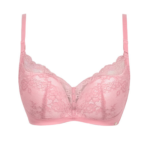 【秒杀品不退不换】皇家丽美小胸托胸聚拢舒适三排扣蕾丝内衣WW907-3 商品图4