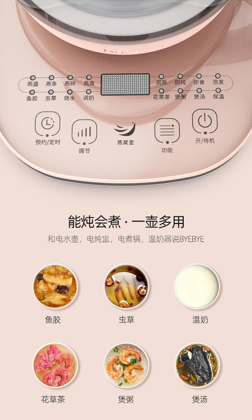 全自动燕窝炖壶 商品图5