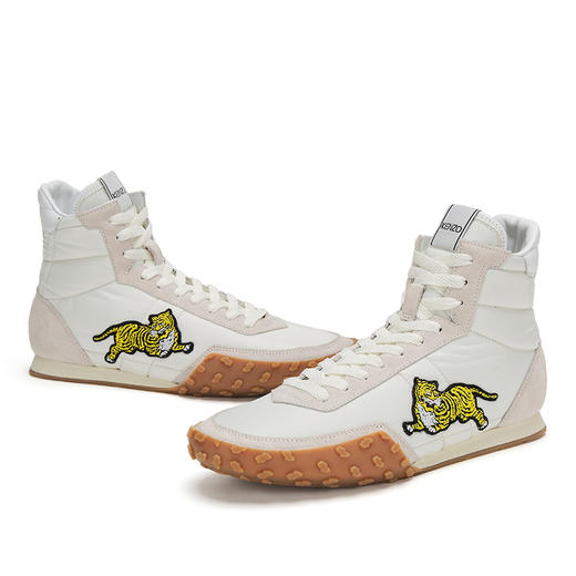 kenzo复古老虎头刺绣运动鞋男士i2bkz008