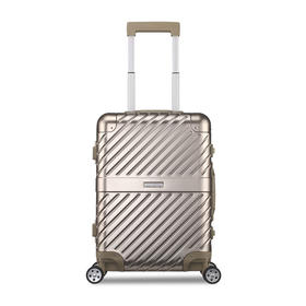 【美旅】铝镁合金 轻质航空系 金属护角 镭射激光LOGO 私密内装干湿分离 拉杆箱 TI5