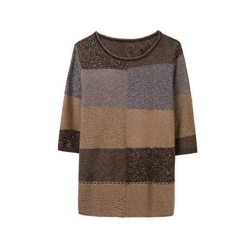 FCY-KR068新款女士针织慵懒风女装上衣 商品图4