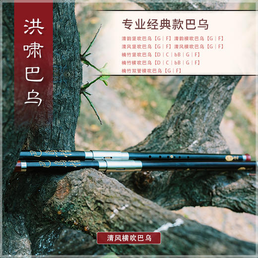 巴乌 经典款清风【横吹｜竖吹】 商品图0
