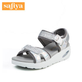 商场同款 | Safiya/索菲娅简约舒适松糕鞋厚底坡跟凉鞋女SF82115054