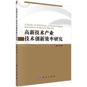 [按需印刷]高新技术产业技术创新效率研究