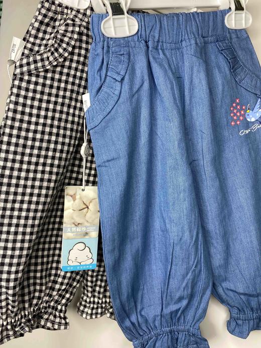 棉果果夏季女童休闲九分裤M222208220275 商品图4