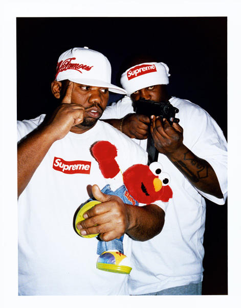 胖保镖 supreme raekwon初代人物photo tee男款